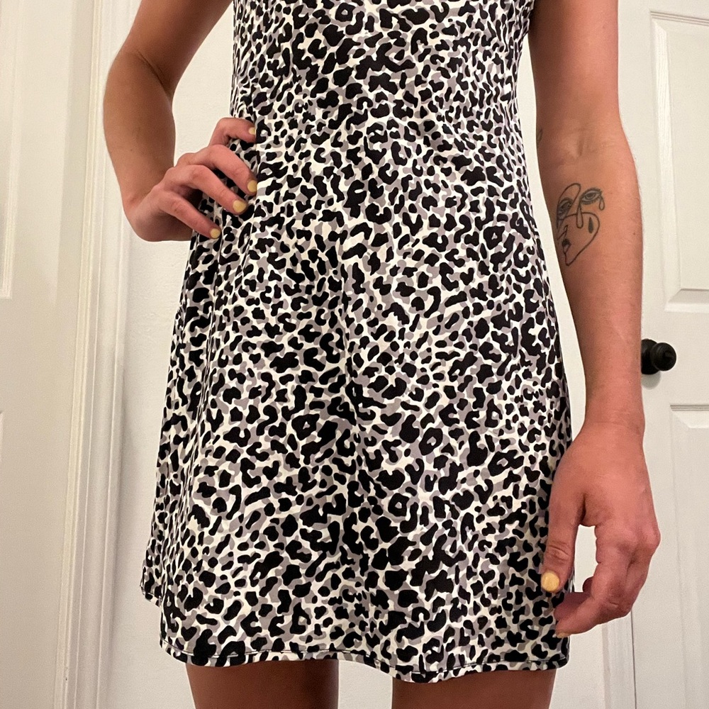 Outdoor Voices Cheetah Dress